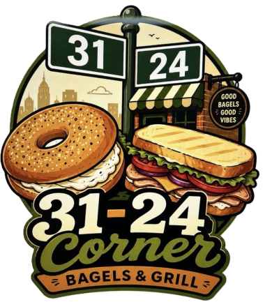 31-24 Corner Bagels & Grill logo